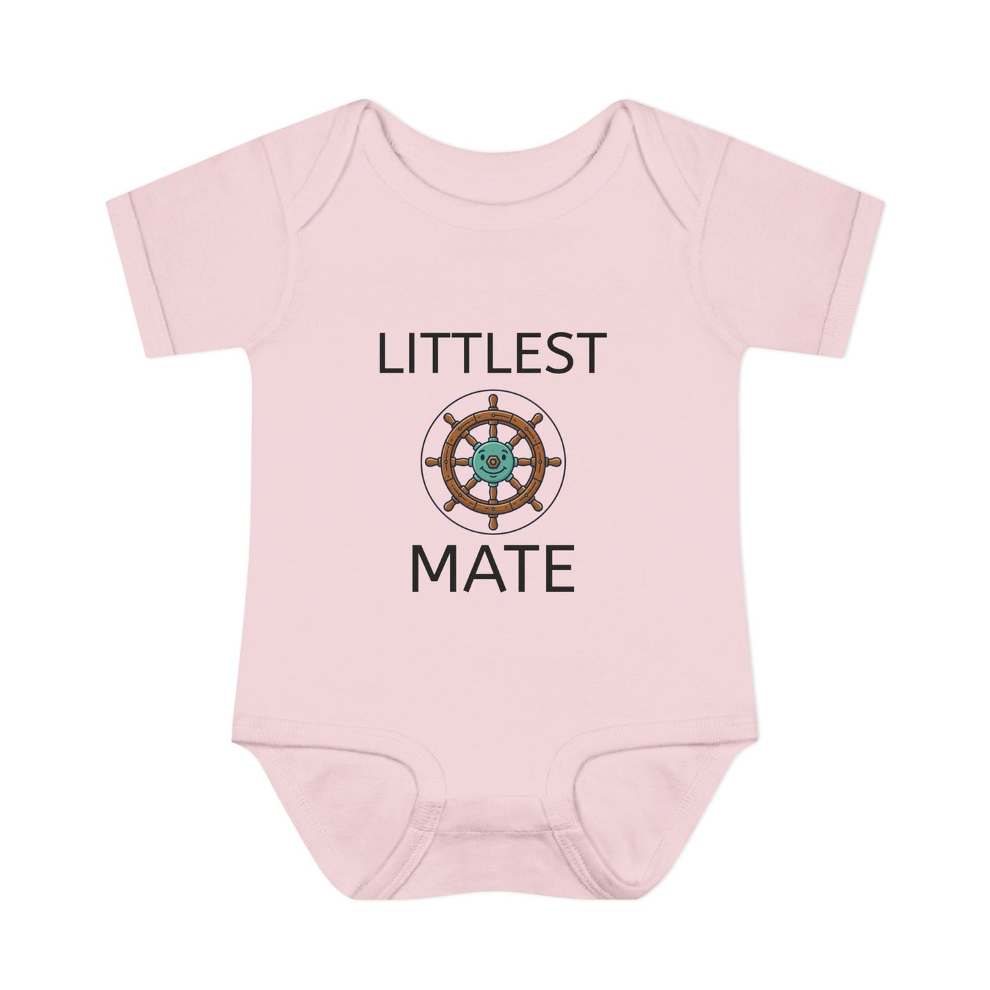 Littlest Mate Boat Day Infant Bodysuit | Baby Sailor Graphic