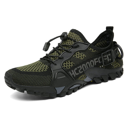 Extra-large Outdoor Shoes For Men Summer Breathable Hiking Boots