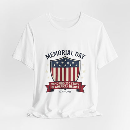 Memorial Day USA 250 Shield Tee