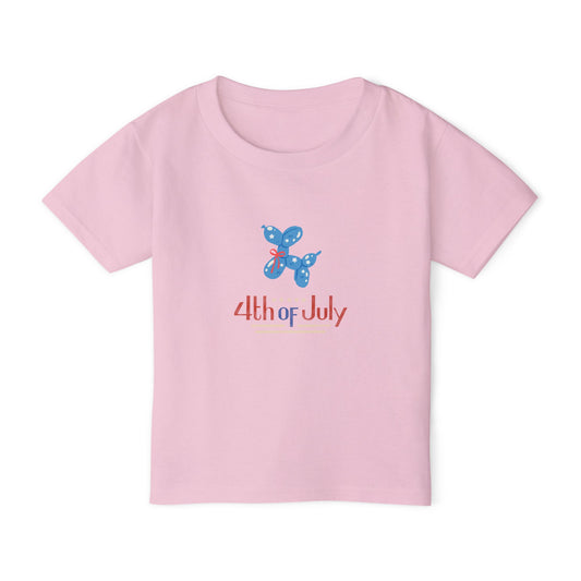 Toddler T-Shirt — Patriotic 4th of July Sunflower Design