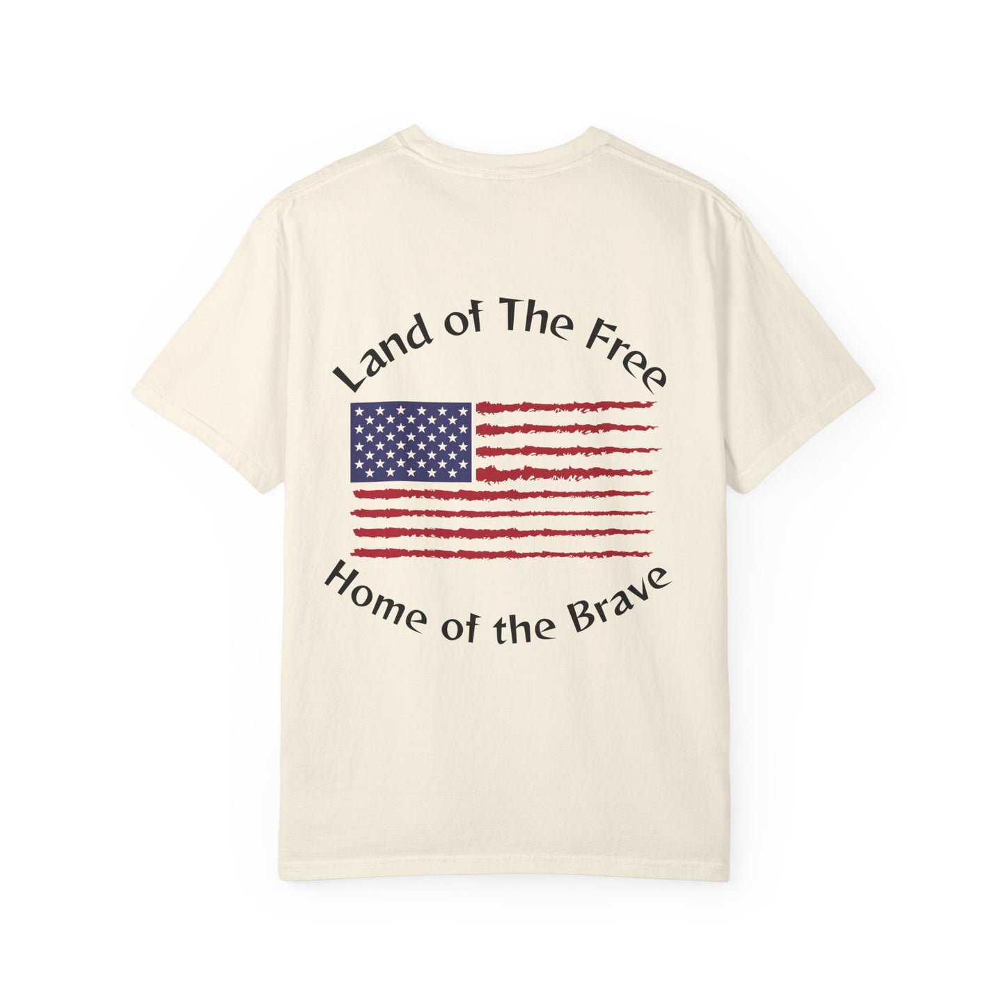 4th of July "Land of the Free, Home of the Brave" T-Shirt
