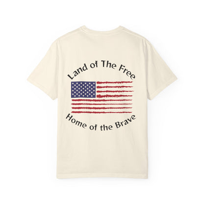 4th of July "Land of the Free, Home of the Brave" T-Shirt