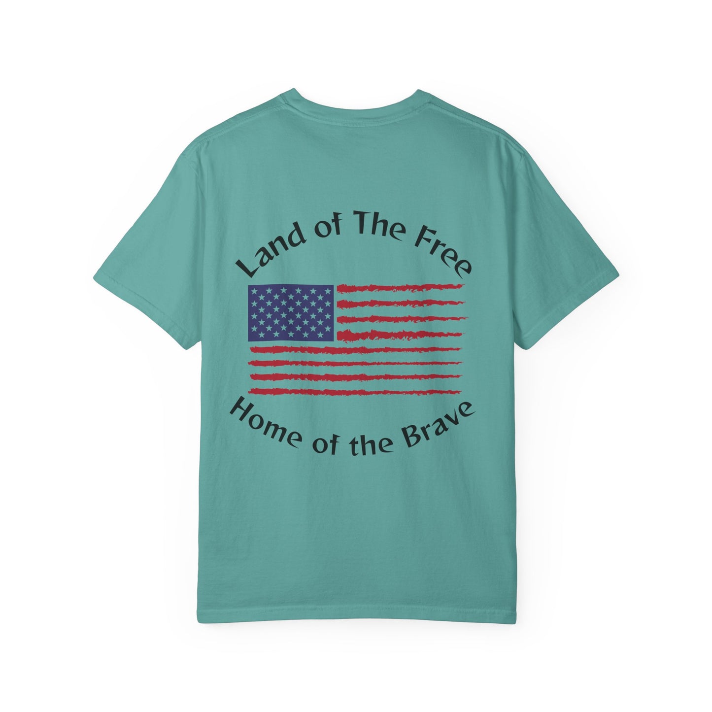 4th of July "Land of the Free, Home of the Brave" T-Shirt