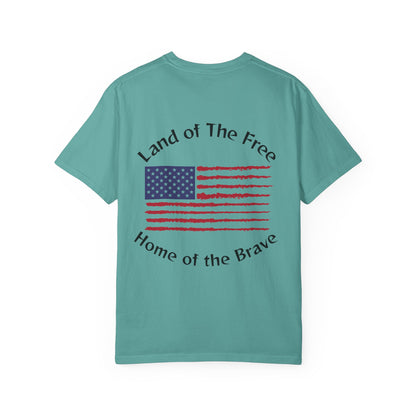 4th of July "Land of the Free, Home of the Brave" T-Shirt
