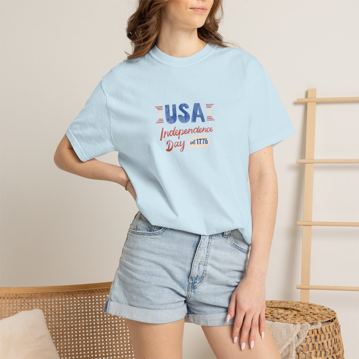 4th of July "Land of the Free, Home of the Brave" T-Shirt