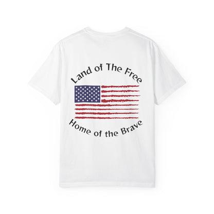 4th of July "Land of the Free, Home of the Brave" T-Shirt