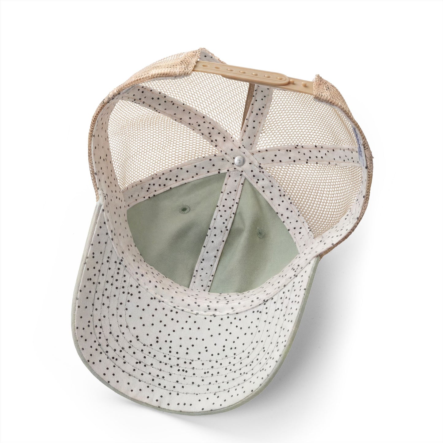 Women's American Flag Ponytail Mesh Back Cap