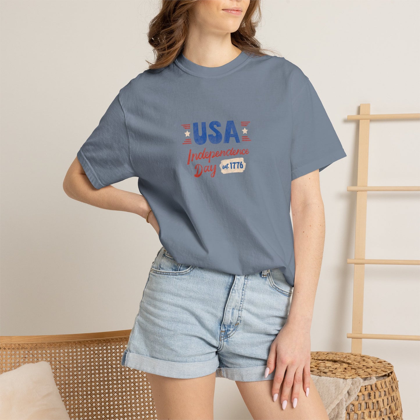 4th of July "Land of the Free, Home of the Brave" T-Shirt