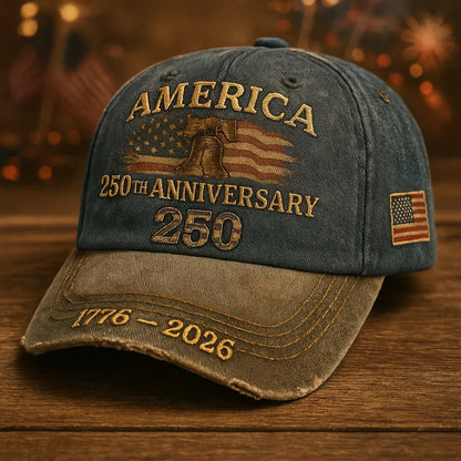 Washed, Versatile, Sun-protective Embroidered Baseball Cap