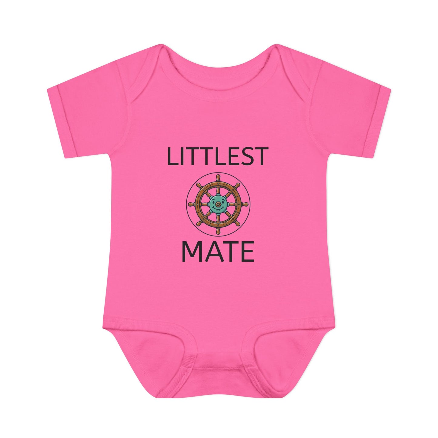 Littlest Mate Boat Day Infant Bodysuit | Baby Sailor Graphic