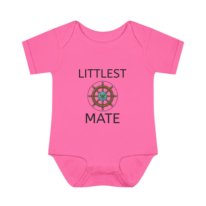 Littlest Mate Boat Day Infant Bodysuit | Baby Sailor Graphic