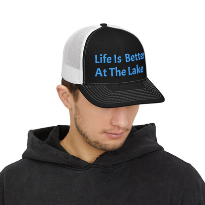 Life Is Better at the Lake Snapback | Trucker Hat, Lake Life