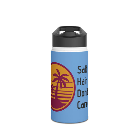 Salt Hair Don't Care Stainless Steel Water Bottle | Beach Vibes