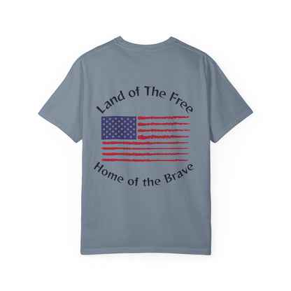 4th of July "Land of the Free, Home of the Brave" T-Shirt