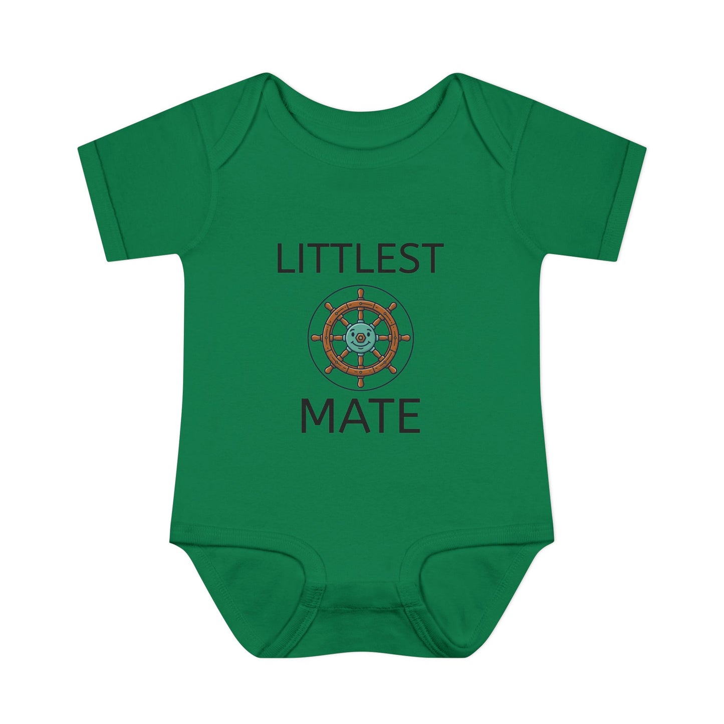 Littlest Mate Boat Day Infant Bodysuit | Baby Sailor Graphic