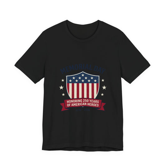 Memorial Day USA 250 Shield Tee