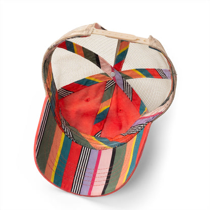 Women's American Flag Ponytail Mesh Back Cap