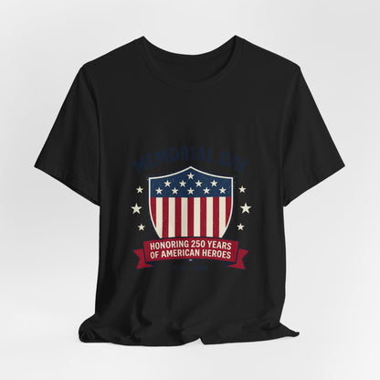 Memorial Day USA 250 Shield Tee