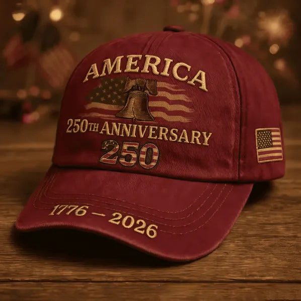Washed, Versatile, Sun-protective Embroidered Baseball Cap