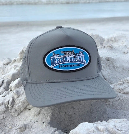 Reel Deal Performance Patch Hat (Grey)